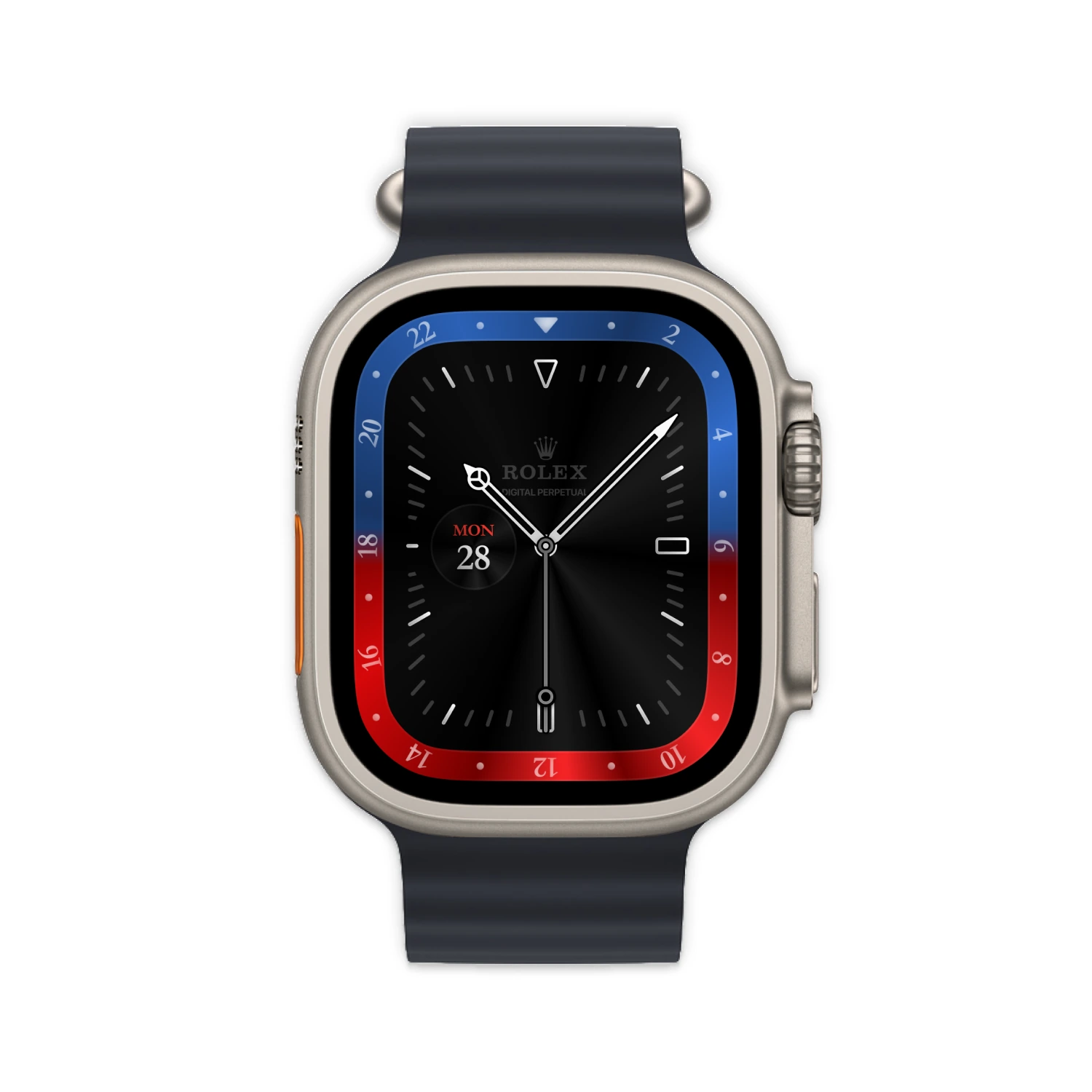 Rolex GMT Master II inspired Apple Watch face