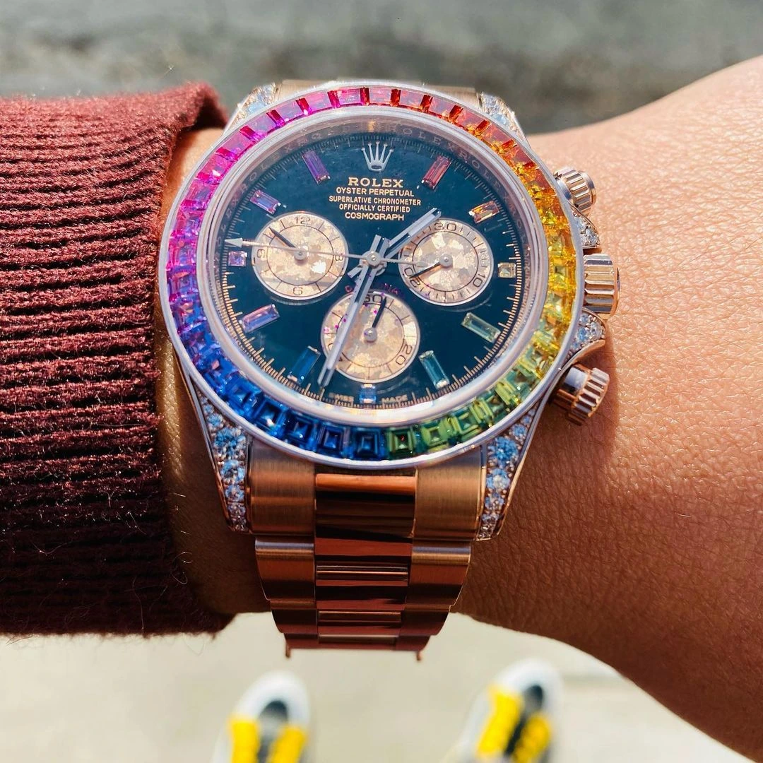 Official Rolex Daytona Rainbow reference