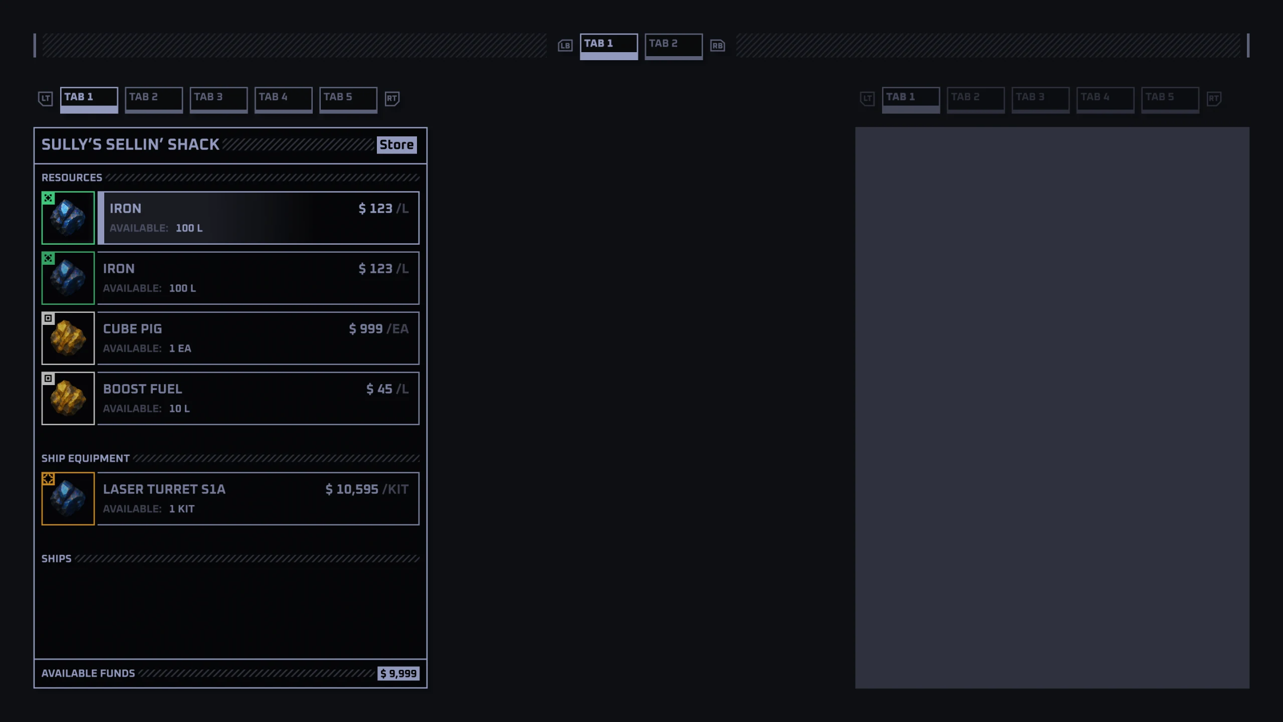 C-Beams screen design 4