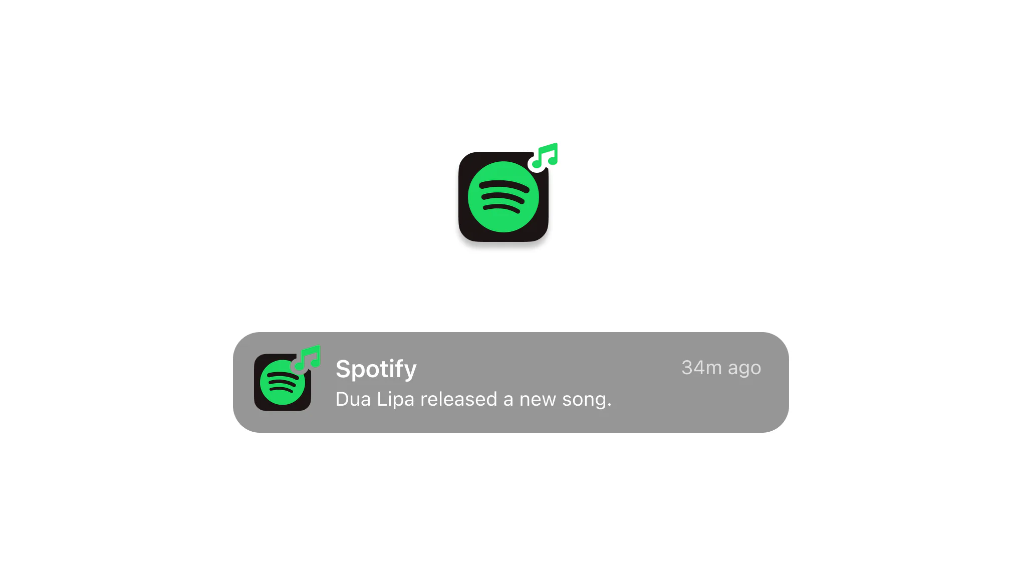 Spotify notifications