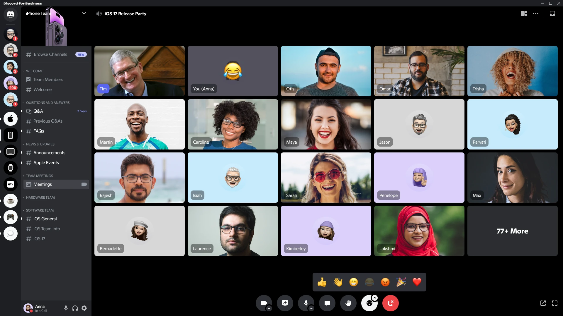 Meeting chat closed