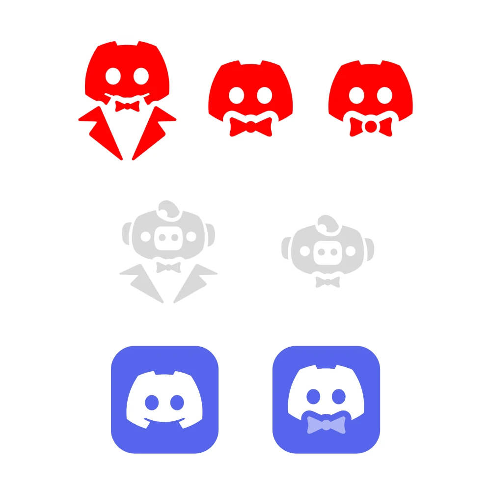 Discord for Business logo explorations