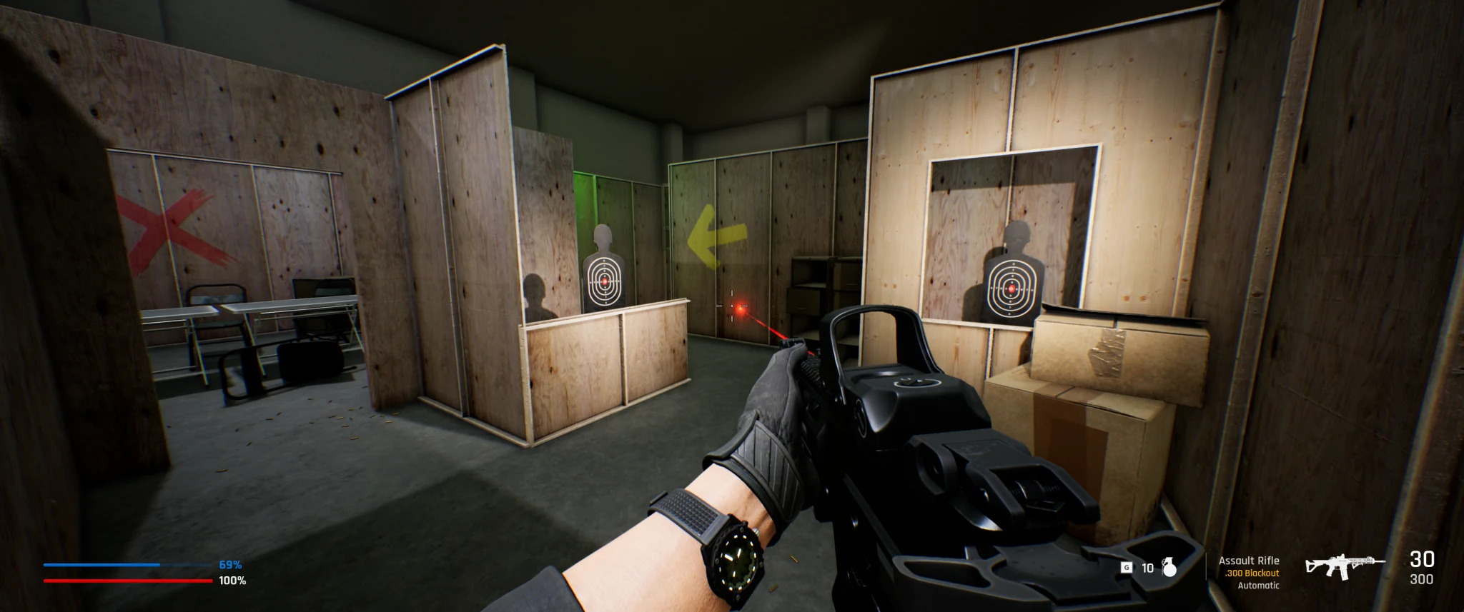 Original Realistic Assault Rifle Pack interface in Unreal Engine