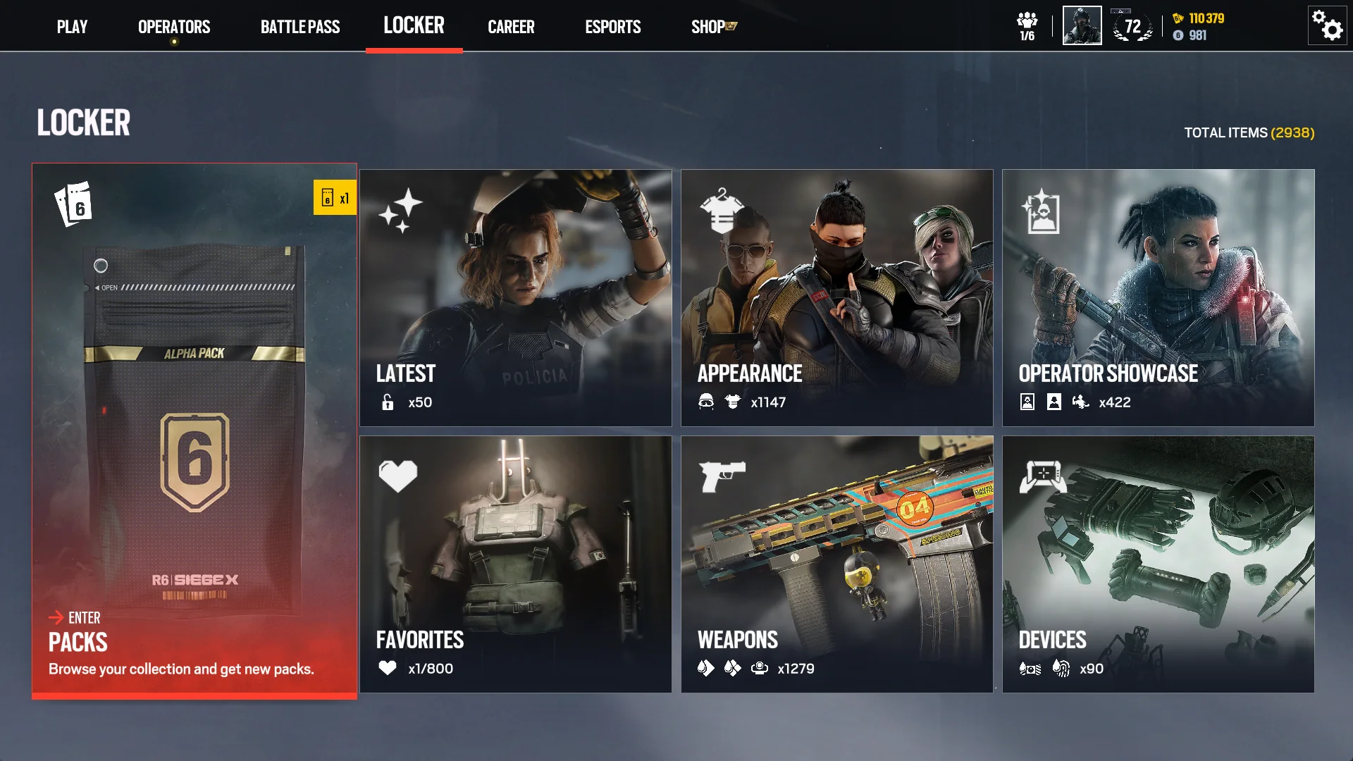 Siege X Locker overview