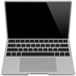 Open laptop