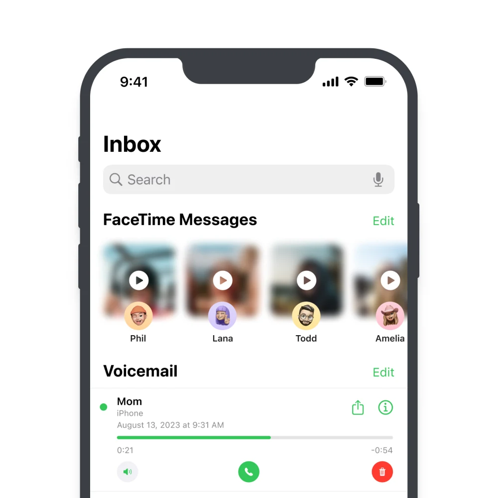iOS Calls Rework