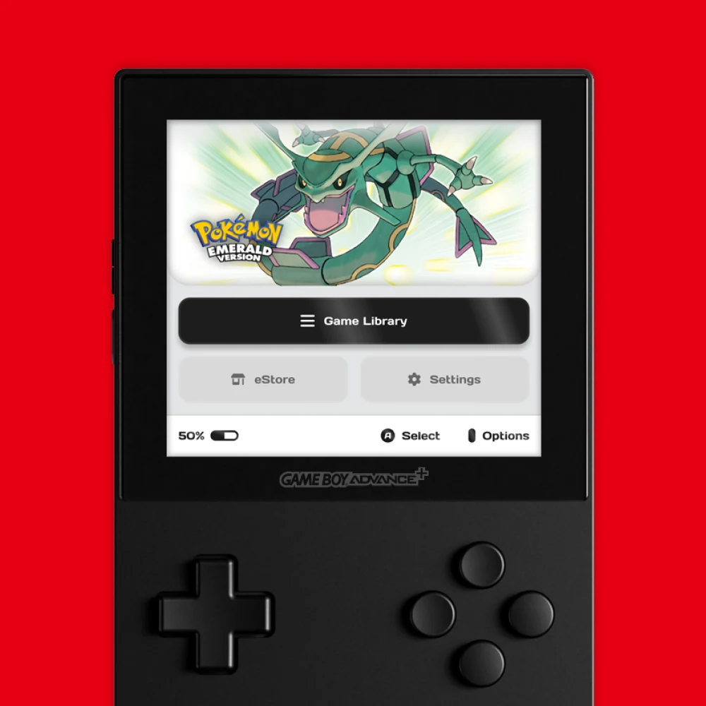 Gameboy Advance+ User Interface