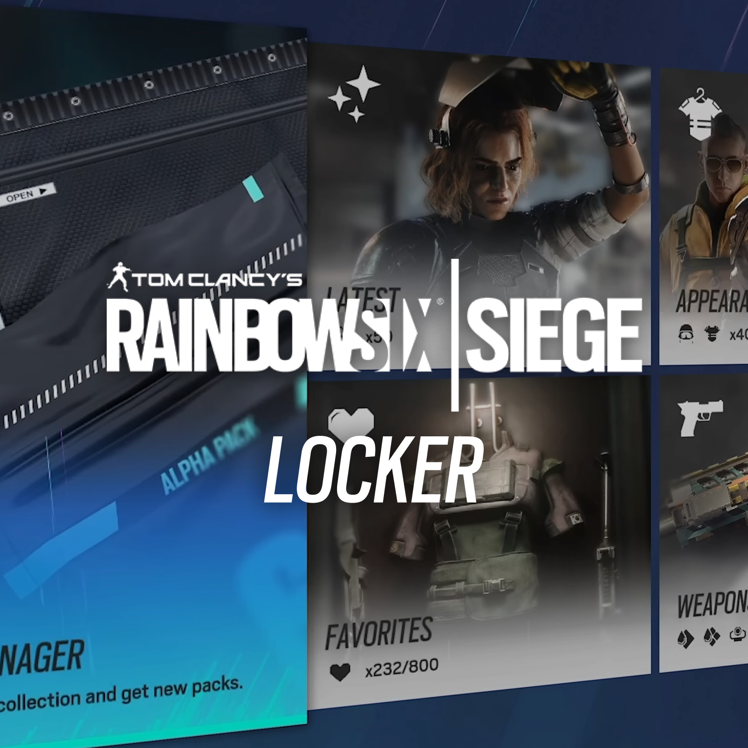 Locker – Rainbow Six Siege